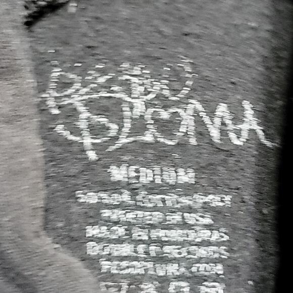 Peso Pluma LS Black Pullover Unisex Hoodie "Double P Tour" - Size Medium - Picture 5 of 7